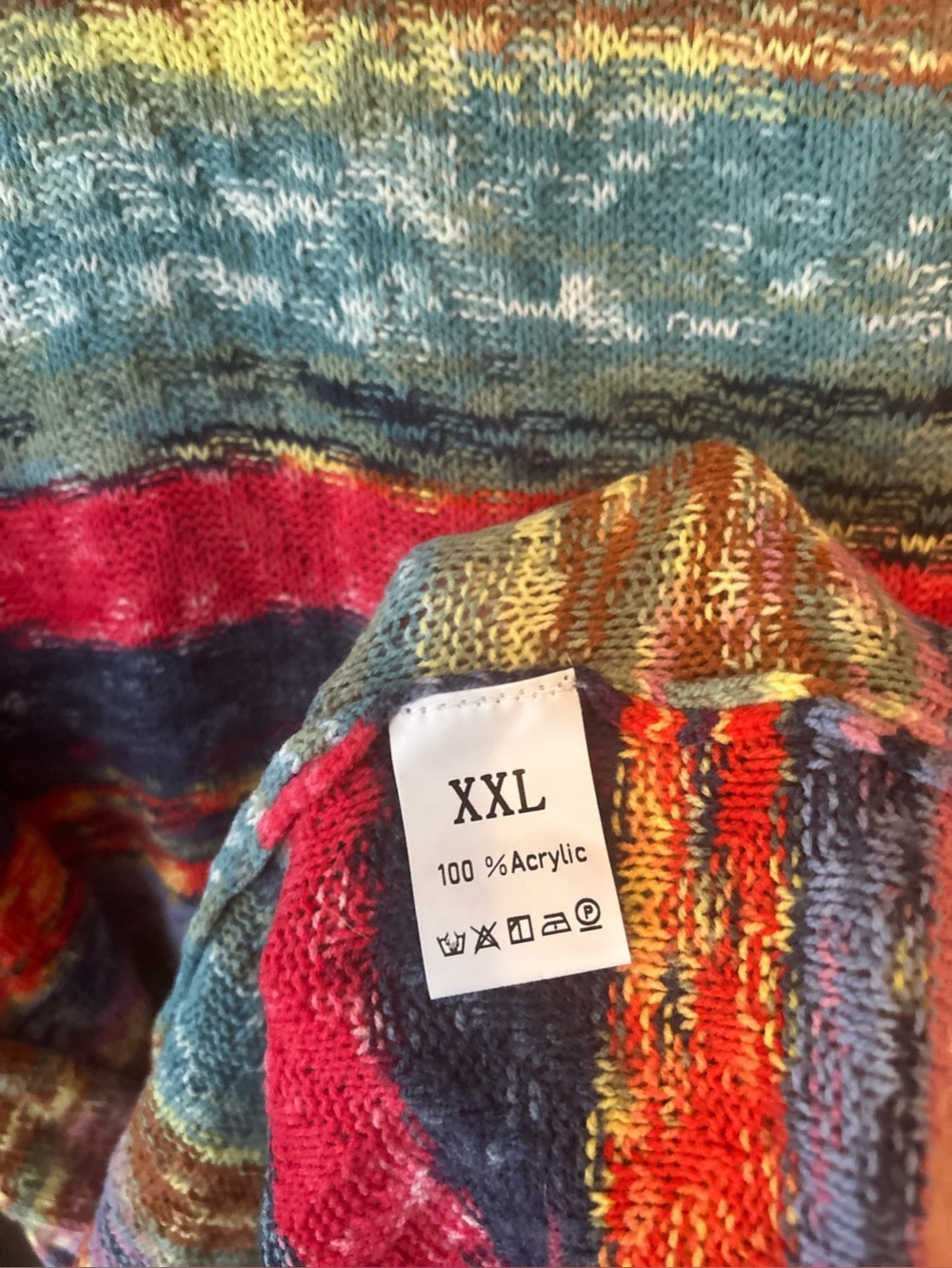 Long colourful cardigan - Picture 10 of 10